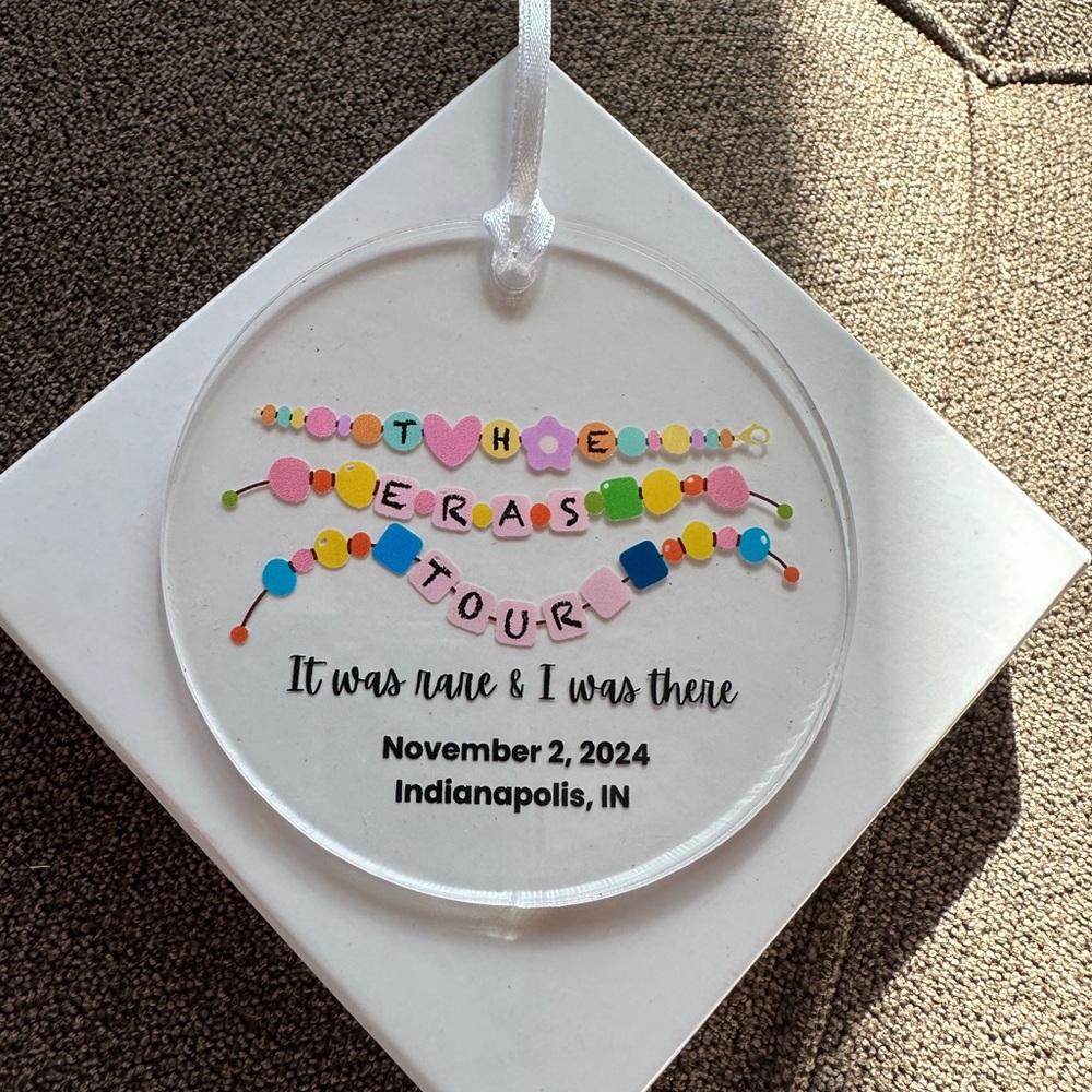 Taylor Swift Eras Tour Acrylic Ornament